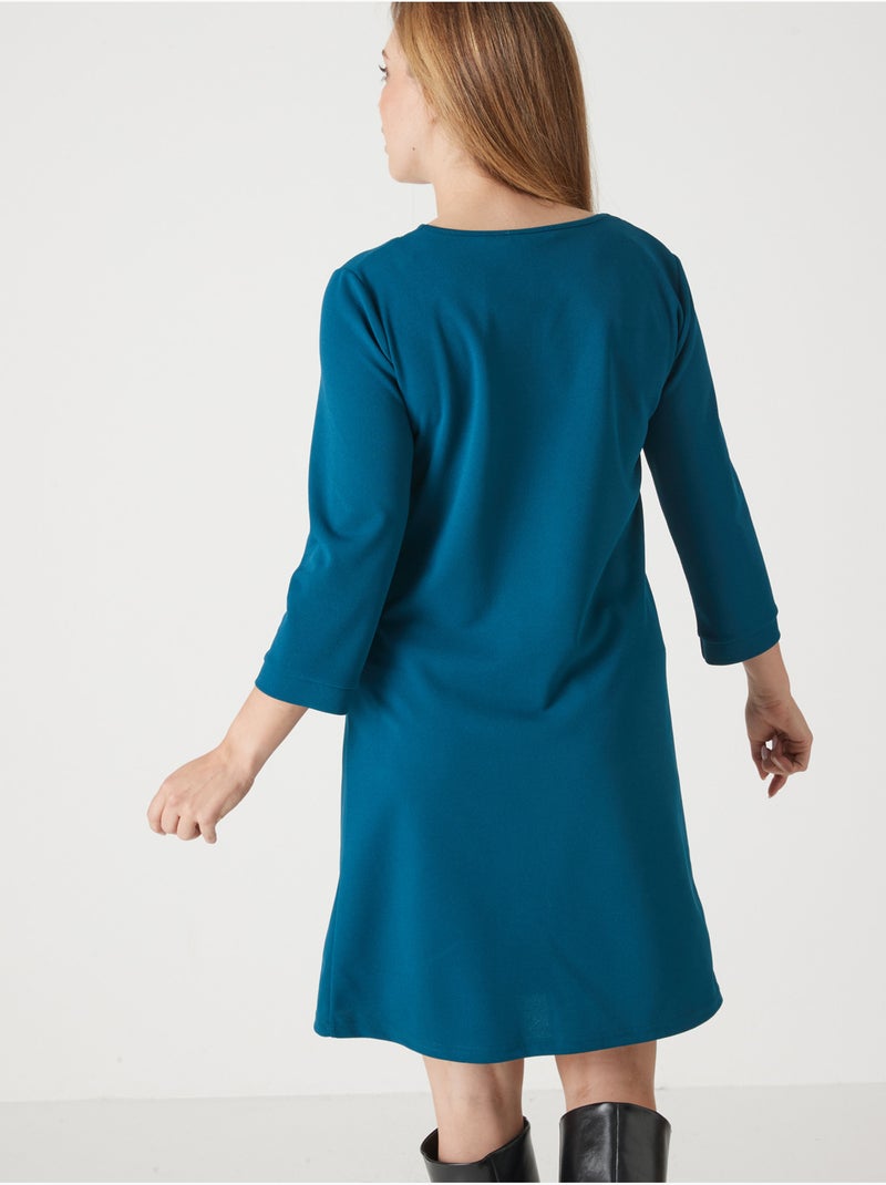 Robe housse maille fluide - DAXON Vert de gris - Kiabi