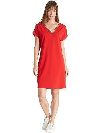 Robe housse manches T en maille - DAXON