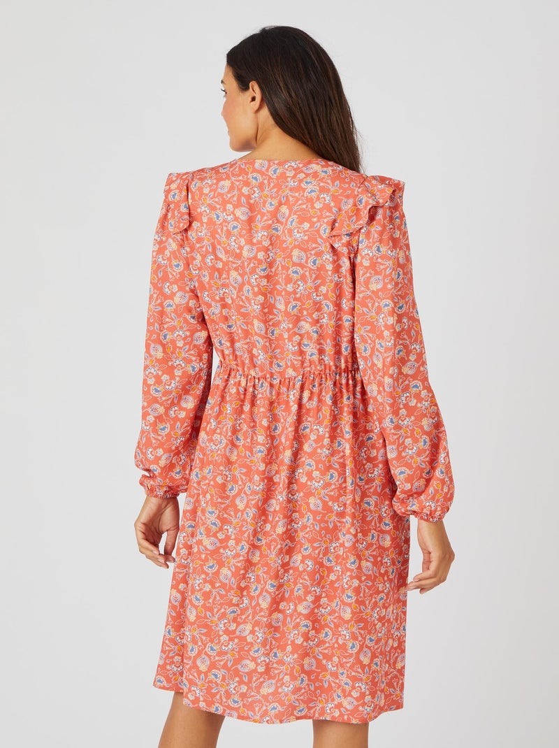 Robe-housse pure viscose - Damart Marron - Kiabi