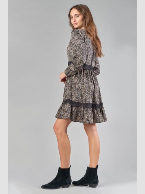 Robe HUERTA evasée, patineuse 'Le Temps Des Cerises' - Kiabi