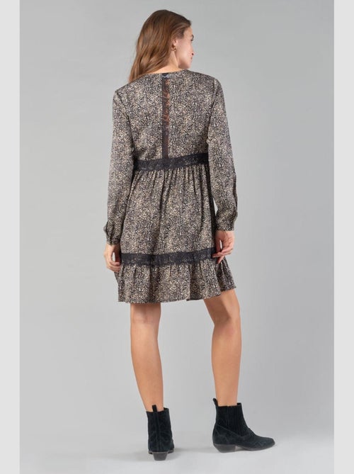 Robe HUERTA evasée, patineuse 'Le Temps Des Cerises' - Kiabi