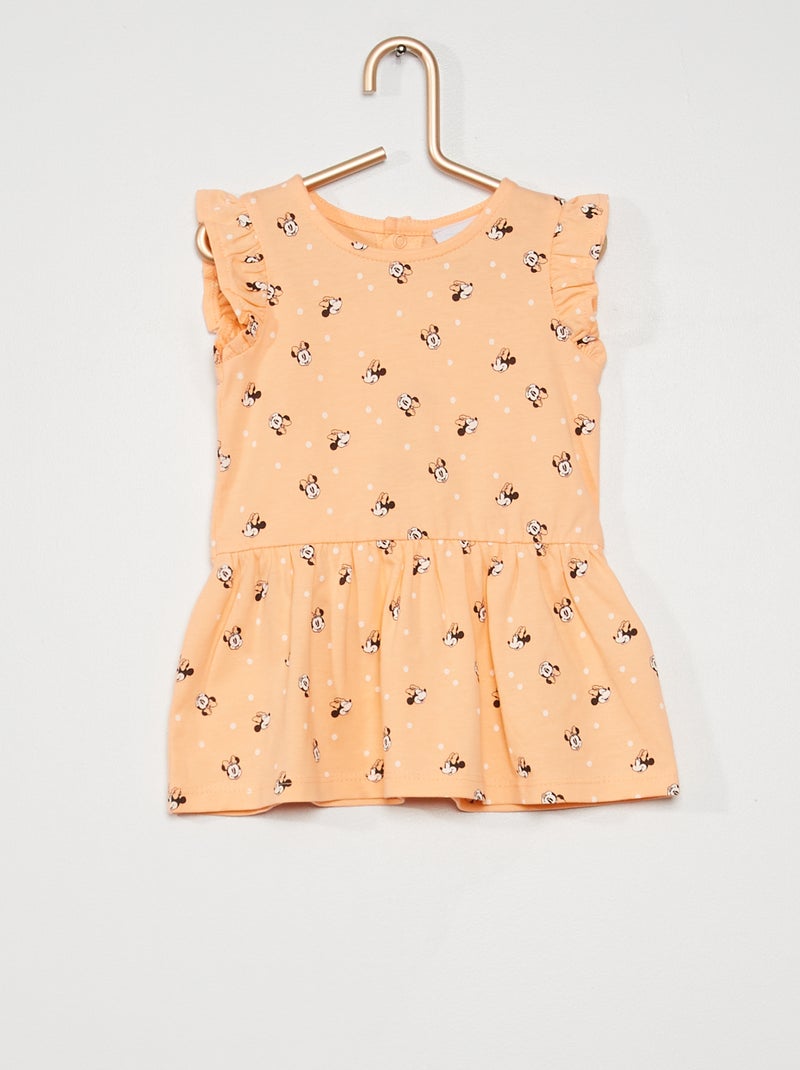 Robe imprimé 'Disney' Orange Minnie - Kiabi