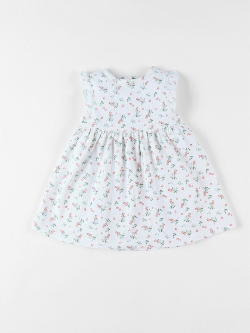 Robe à imprimé papillon pour femme Jaune - Prêt-à-Porter
