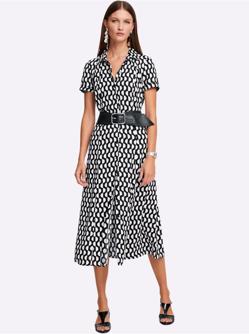 Robe imprimée - taille standard - helline - Kiabi