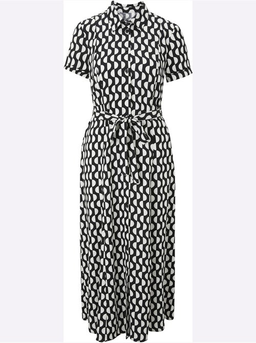 Robe imprimée - taille standard - helline - Kiabi