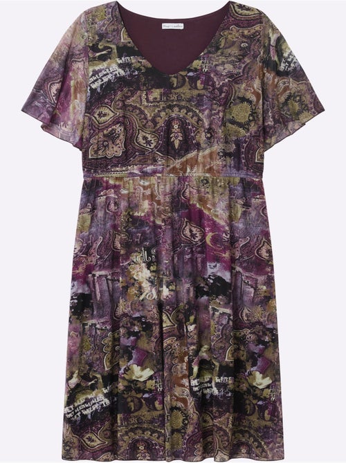 Robe Imprimée - Taille Standard - Sheego - Kiabi