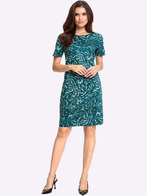 Robe Imprimée 97% Coton - Taille Courte - Witt - Kiabi
