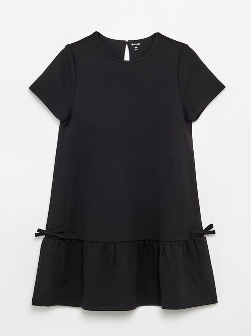 Robe imprimée à manches courtes - Kiabi
