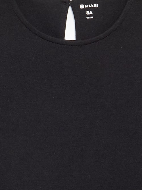 Robe imprimée à manches courtes - Kiabi