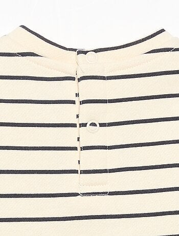 Robe imprimée à manches longues