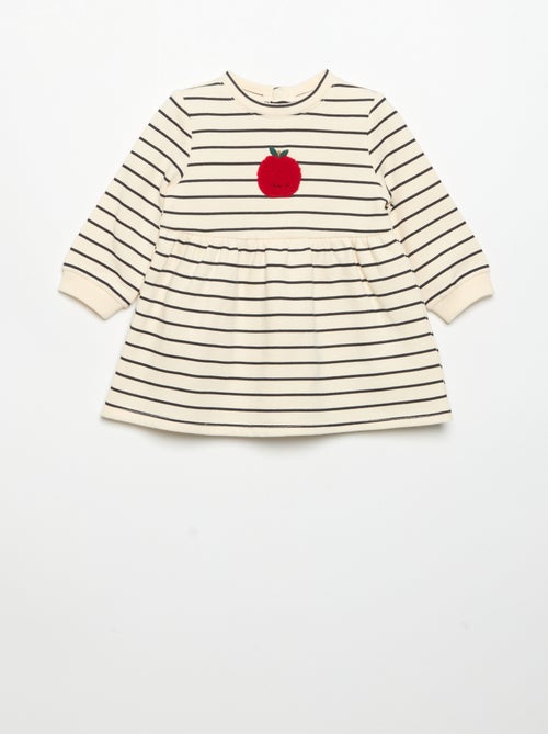 Robe imprimée à manches longues - Kiabi Robe imprimée à manches longues - Kiabi