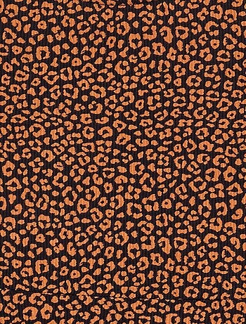 Robe imprimée à manches longues