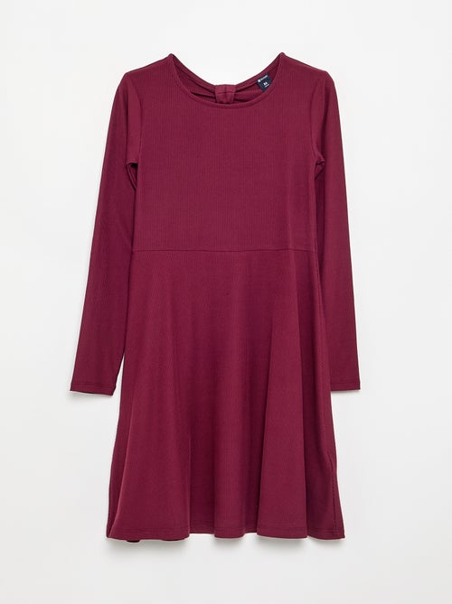 Robe imprimée à manches longues - Kiabi Robe imprimée à manches longues - Kiabi