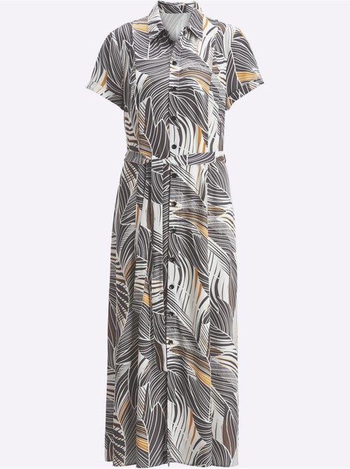 Robe Imprimée Avec Viscose (ecovero) - Taille Standard - Helline - Kiabi