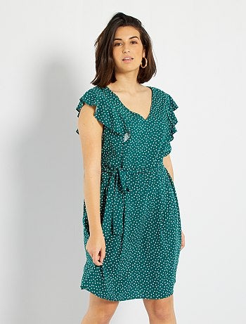 Robe imprimée basique