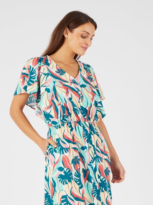 Robe imprimée Climatyl - Damart - Kiabi Robe imprimée Climatyl - Damart - Kiabi