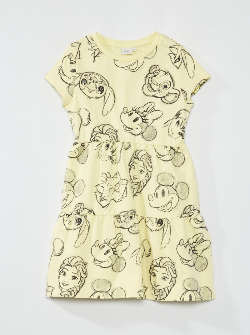 Robe imprimée 'Disney' JAUNE - Kiabi