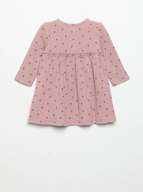 Robe imprimée en maille douce - Kiabi Robe imprimée en maille douce - Kiabi