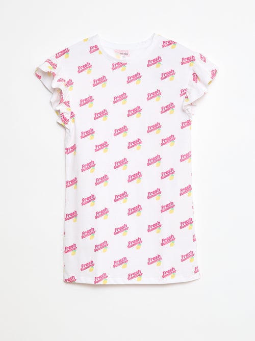 Robe imprimée fantaisie - Kiabi