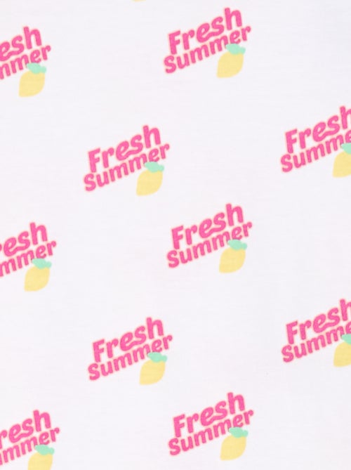 Robe imprimée fantaisie - Kiabi