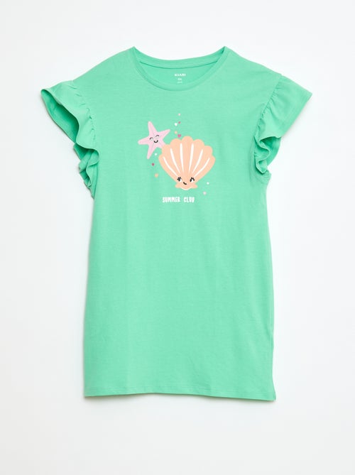 Robe imprimée fantaisie - Kiabi