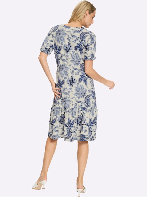 Robe Imprimée Imprimé Floral - Taille Standard - Helline - Kiabi