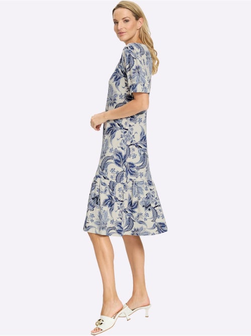 Robe Imprimée Imprimé Floral - Taille Standard - Helline - Kiabi