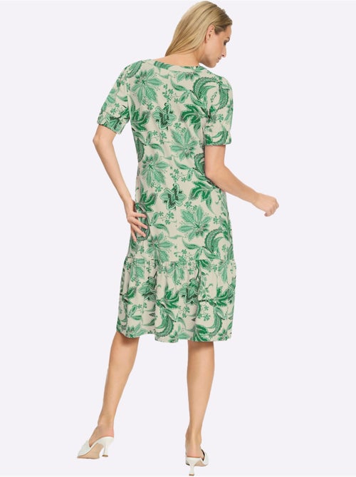 Robe Imprimée Imprimé Floral - Taille Standard - Helline - Kiabi