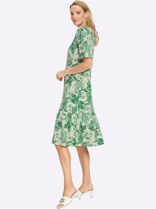 Robe Imprimée Imprimé Floral - Taille Standard - Helline - Kiabi