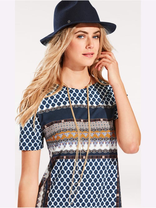 Robe Imprimée Imprimé Tendance - Taille Standard - Helline - Kiabi