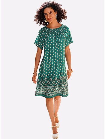 Robe imprimée léger et aérien - taille standard - witt