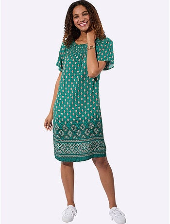 Robe imprimée léger et aérien - taille standard - witt