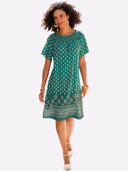 Robe imprimée léger et aérien - taille standard - witt - Kiabi Robe imprimée léger et aérien - taille standard - witt - Kiabi