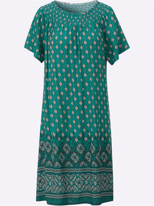 Robe imprimée léger et aérien - taille standard - witt - Kiabi Robe imprimée léger et aérien - taille standard - witt - Kiabi