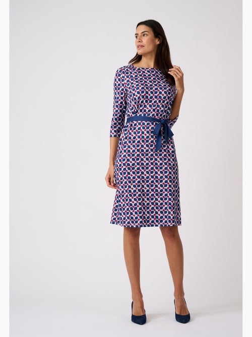Robe imprimée maille chaude - damart - Kiabi