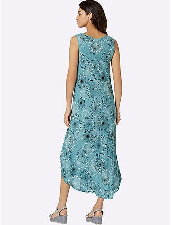 Robe imprimée pure viscose - taille courte - witt