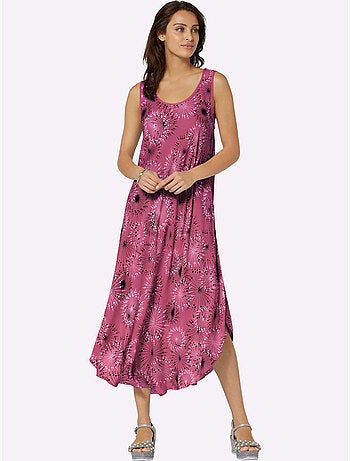 Robe Imprimée Pure Viscose - Taille Courte - Witt