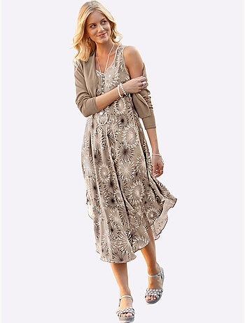 Robe Imprimée Pure Viscose - Taille Courte - Witt