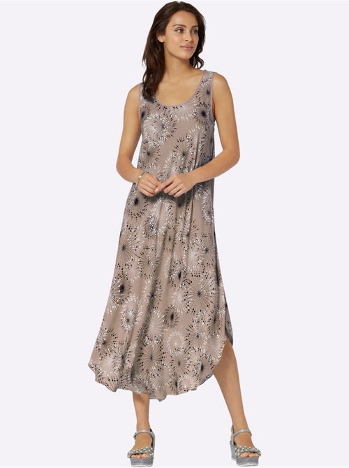 Robe Imprimée Pure Viscose - Taille Standard - Witt - Kiabi