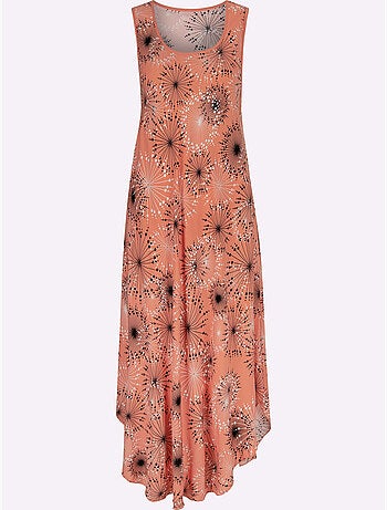 Robe imprimée pure viscose - taille standard - witt