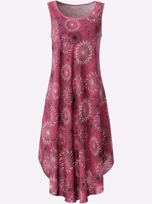 Robe imprimée pure viscose - taille standard - witt - Kiabi