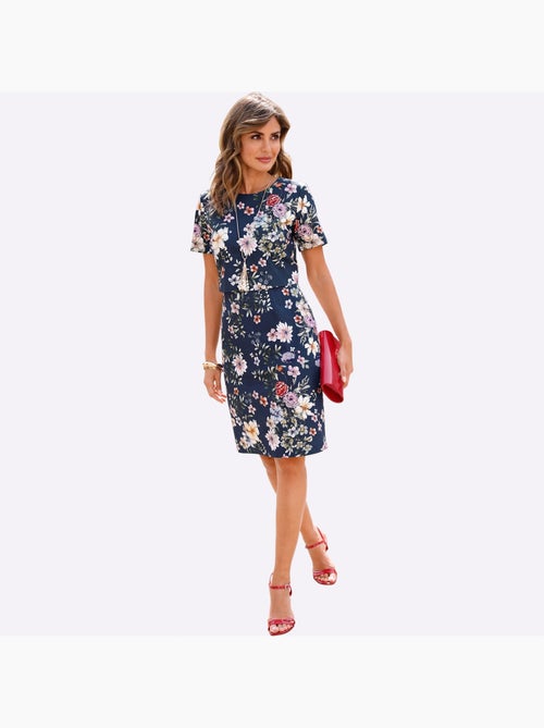 Robe Imprimée Qualité Tissée - Taille Courte - Witt - Kiabi