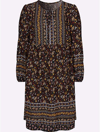 Robe Imprimée Qualité Tissée - Taille Courte - Witt