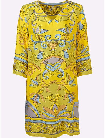 Robe Imprimée Qualité Tissée - Taille Standard - Helline