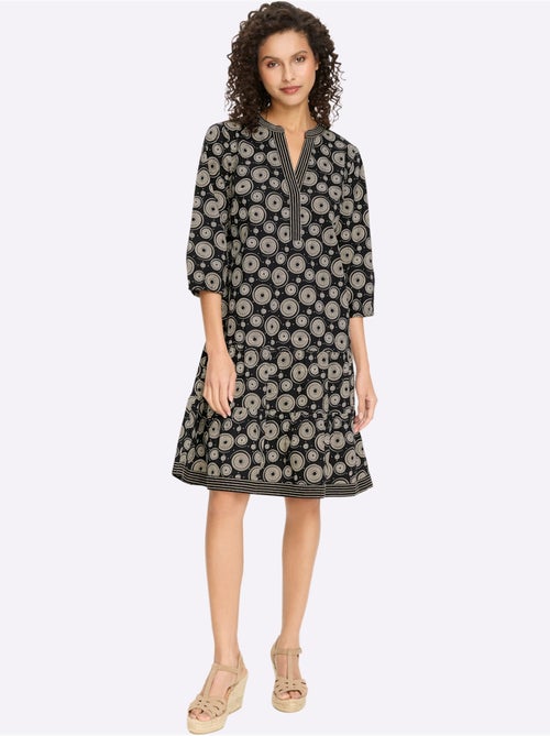 Robe Imprimée Qualité Tissée - Taille Standard - Helline - Kiabi