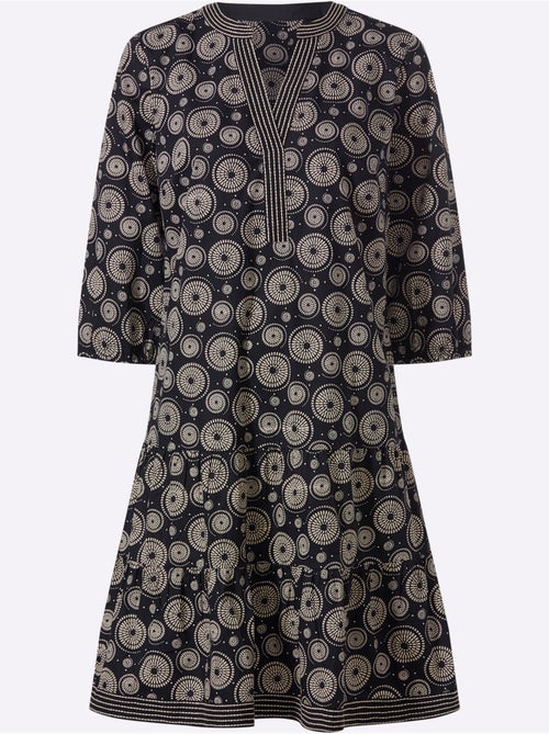 Robe Imprimée Qualité Tissée - Taille Standard - Helline - Kiabi