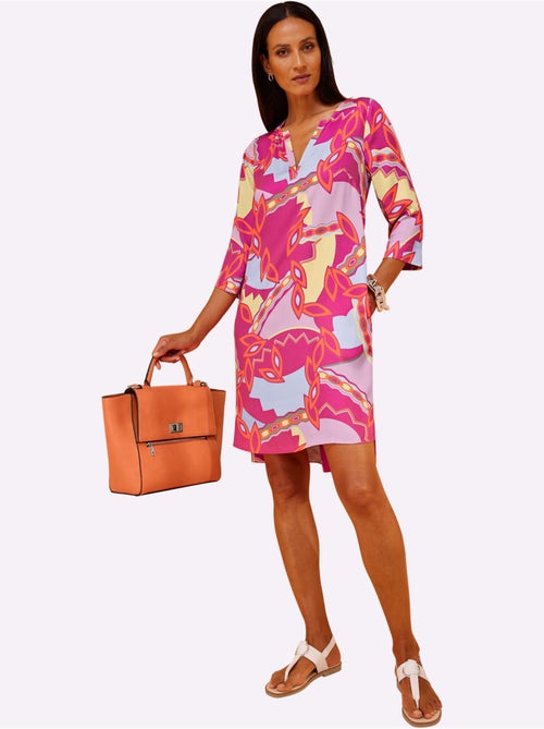 Robe Imprimée Qualité Tissée - Taille Standard - helline - Kiabi