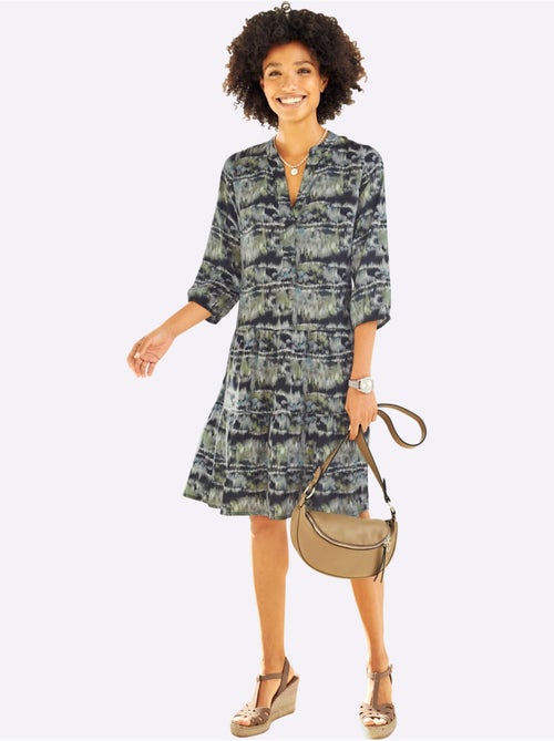 Robe Imprimée Qualité Tissée - Taille Standard - helline - Kiabi