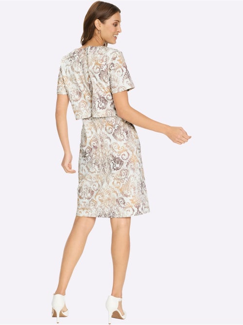 Robe Imprimée Qualité Tissée - Taille Standard - Witt - Kiabi