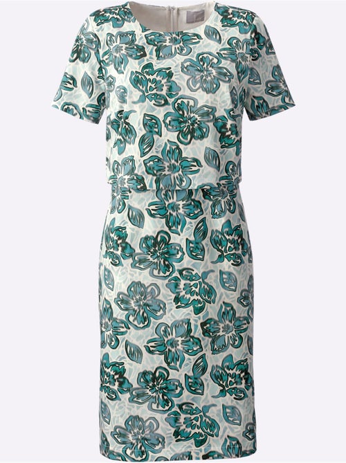 Robe Imprimée Qualité Tissée - Taille Standard - Witt - Kiabi